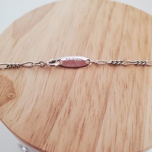 Vintage Whiting & Davis Figaro chain necklace